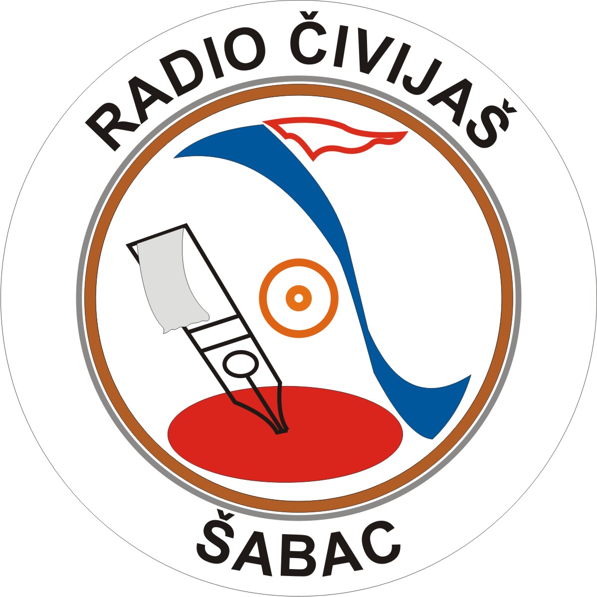 Čivijaš Radio Šabac logo