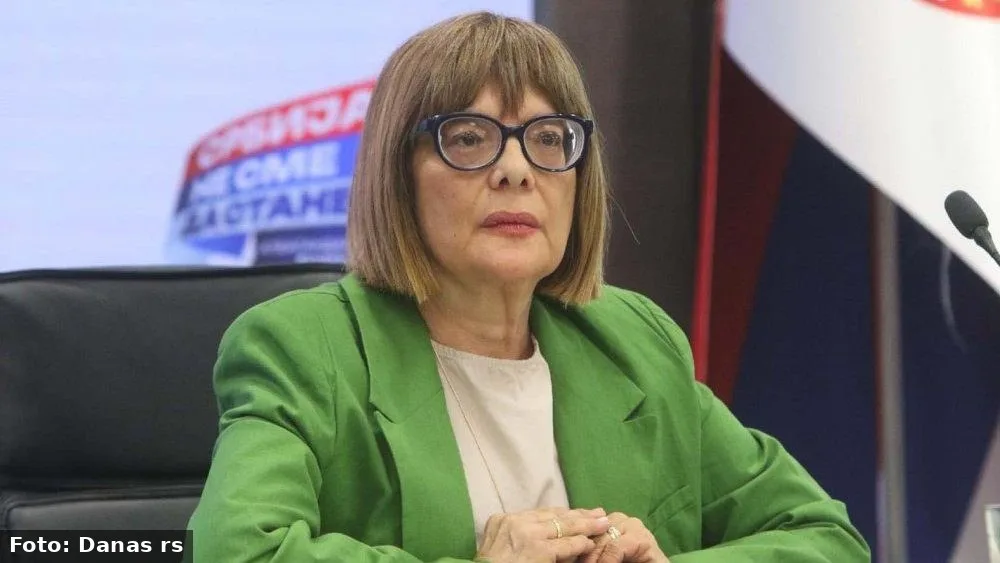 Maja Gojković razrešena sa mesta člana Saveta FPN