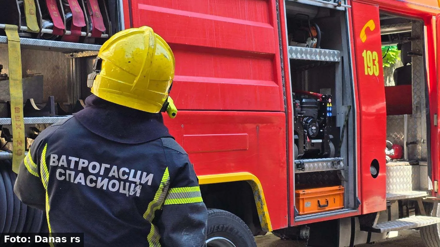 Požar kod Čačka, vatrom zahvaćeno oko četiri hektara niskog rastinja