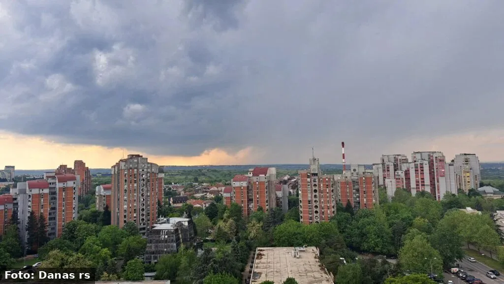 Vreme danas umereno oblačno, temperatura do 19